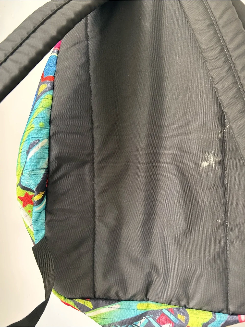 JanSport High Stakes Polyester Multi Graffiti School Backpack Colorful